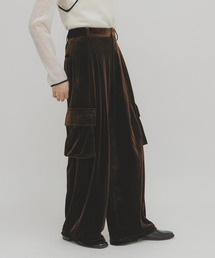 KBF | ベロアカーゴパンツ(その他パンツ)