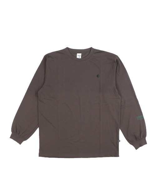 CONVERSE(コンバース)の「コンバース スター PT ロングスリーブティー(Tシャツ/カットソー・メンズ・オフホワイト/ブラック/ダークブラウン・M/L/LL)」の1枚目の写真