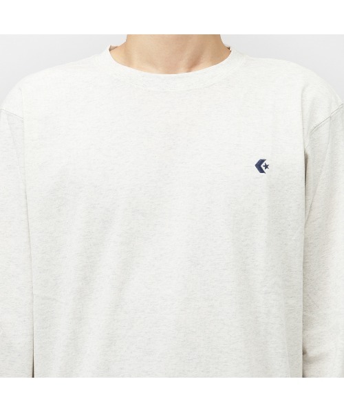 CONVERSE(コンバース)の「コンバース スター PT ロングスリーブティー(Tシャツ/カットソー・メンズ・オフホワイト/ブラック/ダークブラウン・M/L/LL)」の11枚目の写真
