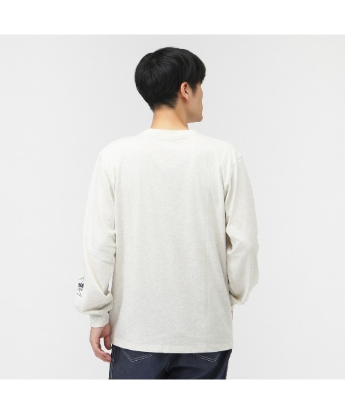 CONVERSE(コンバース)の「コンバース スター PT ロングスリーブティー(Tシャツ/カットソー・メンズ・オフホワイト/ブラック/ダークブラウン・M/L/LL)」の9枚目の写真
