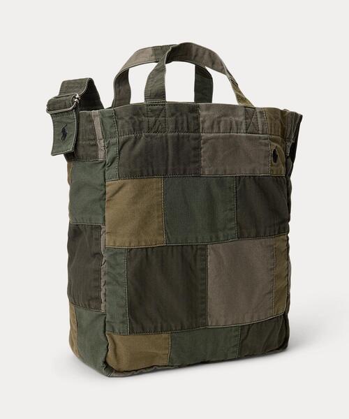 パッチワーク キャンバス ショッパー トート（トートバッグ