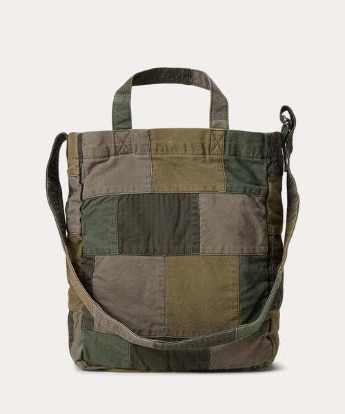 未使用品　ポロ ラルフローレンパッチワーク タイガー キャンバス トートバッグ パッチワーク キャンバス ショッパー トート（トートバッグ