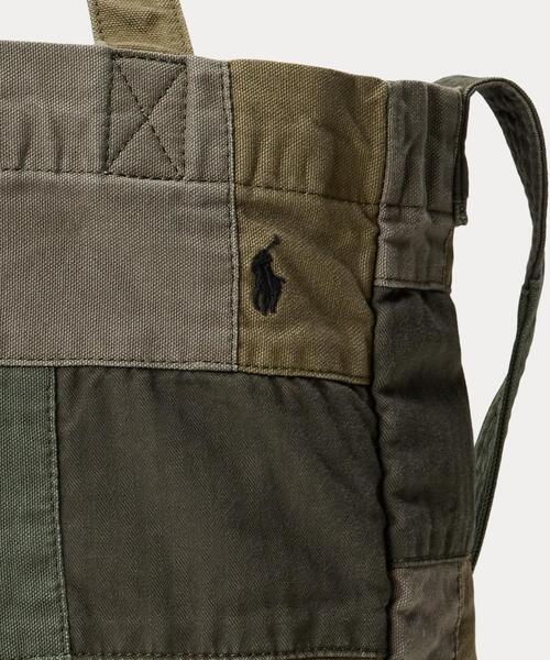 パッチワーク キャンバス ショッパー トート（トートバッグ