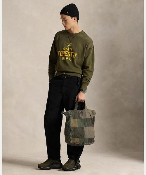 未使用品　ポロ ラルフローレンパッチワーク タイガー キャンバス トートバッグ POLO RALPH LAUREN（ポロ ラルフ ローレン）の「パッチワーク