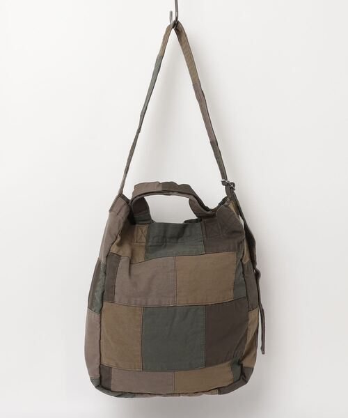 パッチワーク キャンバス ショッパー トート（トートバッグ）｜POLO