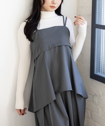 CLEAR BASIC | ダブルストラップビスチェ(セット可）［大人 カジュアル 着回し力抜群］≪AW新作≫(Tシャツ/カットソー)