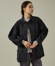 ABAHOUSE | 【U.SMILITARY】COTTON RIPJACKET/ミリタリー/ジャケット【WEB限定】(ミリタリージャケット)