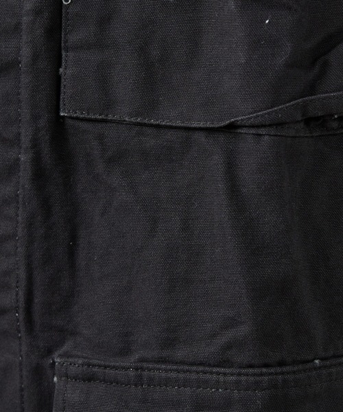 ABAHOUSE（アバハウス）の「【U.SMILITARY】COTTON RIPJACKET/ミリタリー/ジャケット【WEB限定】（ミリタリージャケット・メンズ・カーキ/ブラック・M/L/XL）」の19枚目の写真