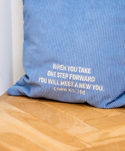 coen（コーエン）の「ロゴ刺繍コーデュロイトートバッグ（トートバッグ・レディース・ナチュラル/ライトブルー/ダークグレー/オレンジ・FREE）」の10枚目の写真