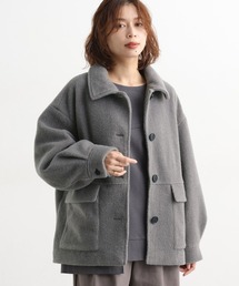 studio CLIP | ウールライクライトボアブルゾン[プチサイズあり](ブルゾン)