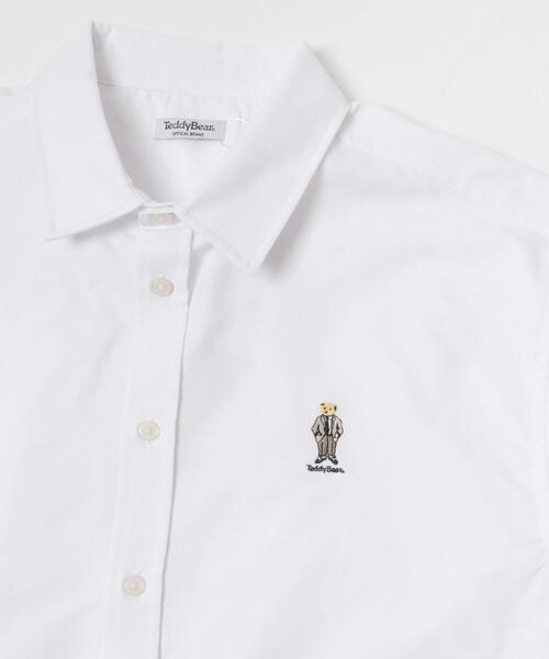 ITEMS URBANRESEARCH（アイテムズ アーバンリサーチ）の「TeddyBear ワンポイント オックスシャツ（シャツ/ブラウス・メンズ・その他2/その他4/グレー/ホワイト/その他3/その他1・LARGE/MEDIUM）」の13枚目の写真