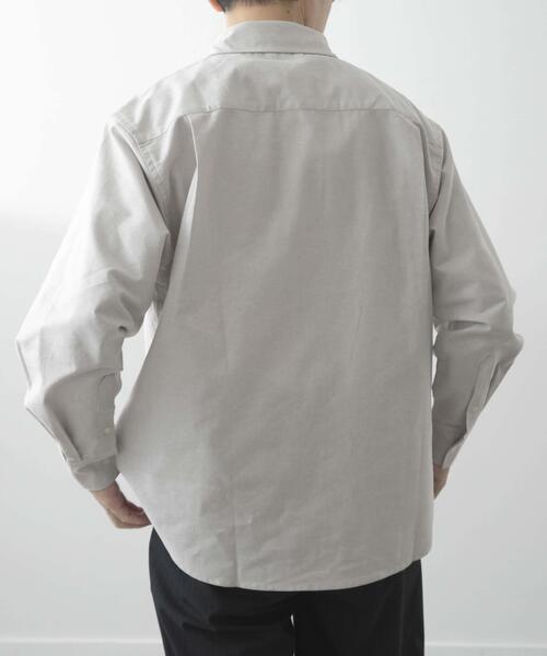 ITEMS URBANRESEARCH（アイテムズ アーバンリサーチ）の「TeddyBear ワンポイント オックスシャツ（シャツ/ブラウス・メンズ・その他2/その他4/グレー/ホワイト/その他3/その他1・LARGE/MEDIUM）」の16枚目の写真