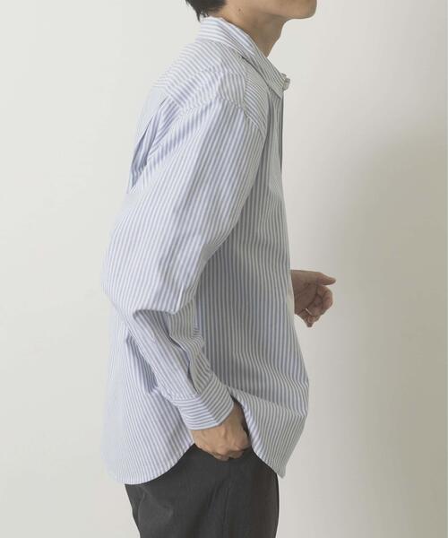 ITEMS URBANRESEARCH（アイテムズ アーバンリサーチ）の「TeddyBear ワンポイント オックスシャツ（シャツ/ブラウス・メンズ・その他2/その他4/グレー/ホワイト/その他3/その他1・LARGE/MEDIUM）」の21枚目の写真