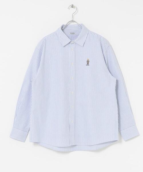 ITEMS URBANRESEARCH（アイテムズ アーバンリサーチ）の「TeddyBear ワンポイント オックスシャツ（シャツ/ブラウス・メンズ・その他2/その他4/グレー/ホワイト/その他3/その他1・LARGE/MEDIUM）」の16枚目の写真