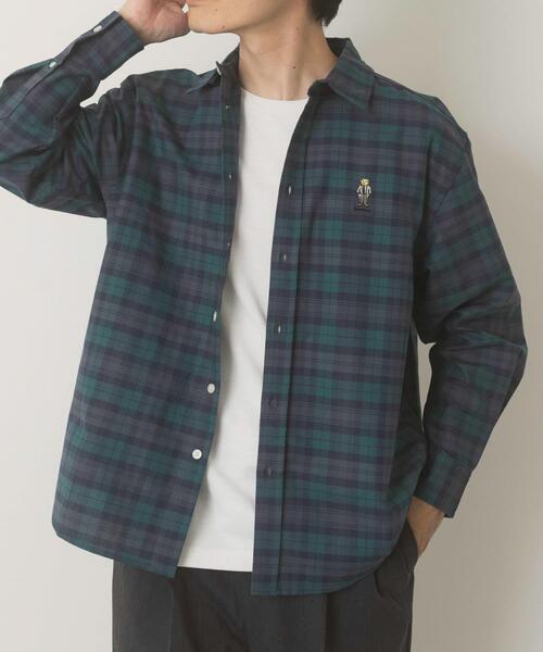 ITEMS URBANRESEARCH(アイテムズ アーバンリサーチ)の「TeddyBear ワンポイント オックスシャツ(シャツ/ブラウス・メンズ・その他2/その他4/グレー/ホワイト/その他3/その他1・LARGE/MEDIUM)」の19枚目の写真