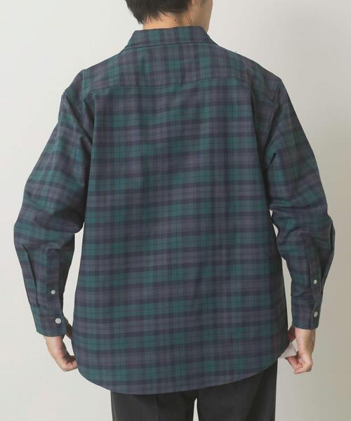 ITEMS URBANRESEARCH(アイテムズ アーバンリサーチ)の「TeddyBear ワンポイント オックスシャツ(シャツ/ブラウス・メンズ・その他2/その他4/グレー/ホワイト/その他3/その他1・LARGE/MEDIUM)」の9枚目の写真