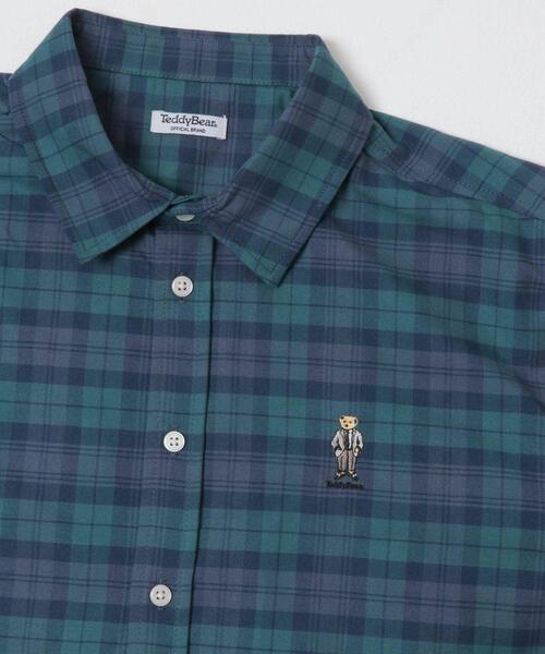 ITEMS URBANRESEARCH(アイテムズ アーバンリサーチ)の「TeddyBear ワンポイント オックスシャツ(シャツ/ブラウス・メンズ・その他2/その他4/グレー/ホワイト/その他3/その他1・LARGE/MEDIUM)」の12枚目の写真