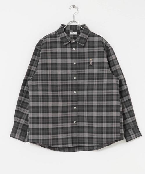 ITEMS URBANRESEARCH(アイテムズ アーバンリサーチ)の「TeddyBear ワンポイント オックスシャツ(シャツ/ブラウス・メンズ・その他2/その他4/グレー/ホワイト/その他3/その他1・LARGE/MEDIUM)」の13枚目の写真