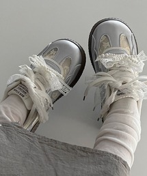 c.u.l | パール レース紐 スニーカー culs151(スニーカー)