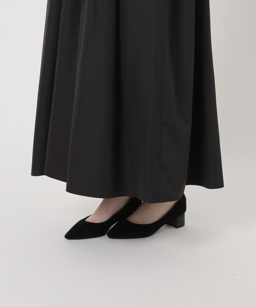 美品 SLOBE IENA タフタ ギャザーキャミワンピース ネイビー ゆったり WEB限定/追加3予約》タフタギャザーキャミワンピース