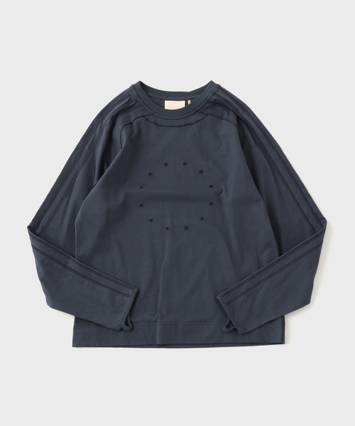 JIAN YE（ジェンイェ）の「JIAN YE / ジェンイェ ジュウニシ LS TEE（Tシャツ/カットソー・メンズ・ブルー系その他/チャコールグレー/グレー・MEDIUM）」の3枚目の写真