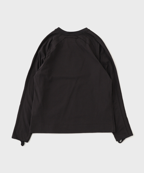 JIAN YE（ジェンイェ）の「JIAN YE / ジェンイェ ジュウニシ LS TEE（Tシャツ/カットソー・メンズ・ブルー系その他/チャコールグレー/グレー・MEDIUM）」の9枚目の写真