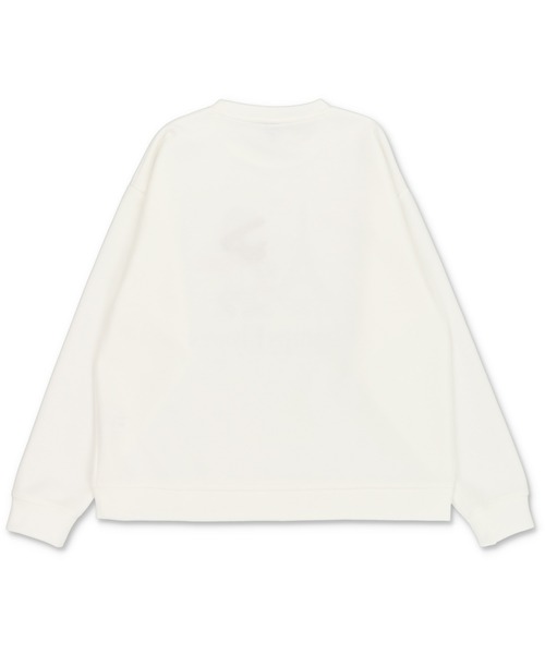 SPINNS（スピンズ）の「ひげおじさんスウェット/パリ/立体刺繍デザイン/さらもち素材（スウェット・メンズ・ブラック/ホワイト・ONESIZE）」の15枚目の写真