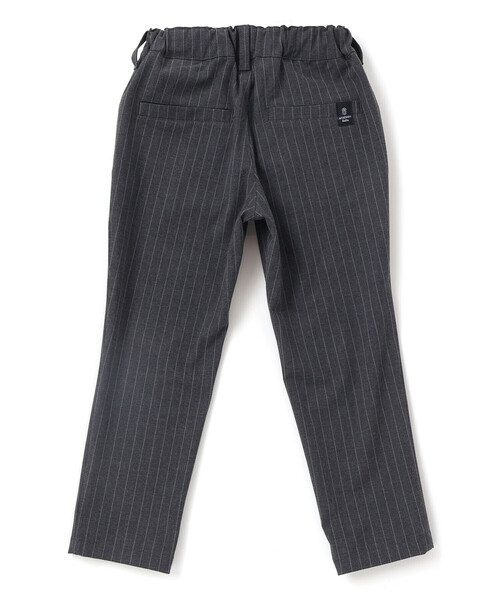 BeBe（ベベ）の「TRピンストライプテーパードロングパンツ（スラックス・キッズ・グレー系その他・130cm/120cm/100cm/140cm/110cm）」の5枚目の写真