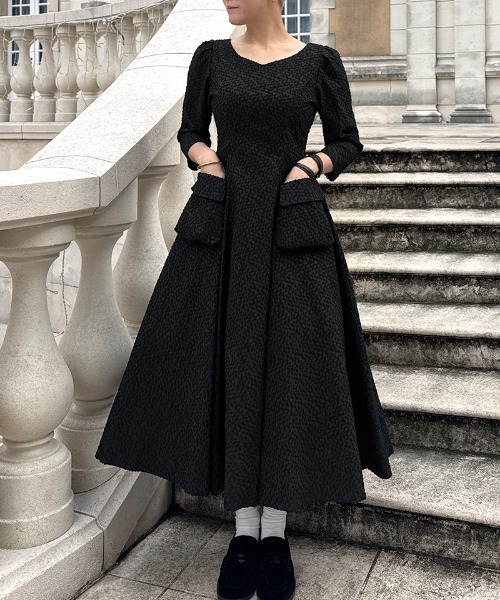 ジャカードポケットワンピース（ワンピース）｜JENNE（ジェンヌ）の