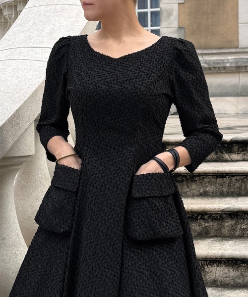 ジャカードポケットワンピース（ワンピース）｜JENNE（ジェンヌ）の