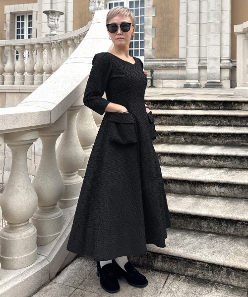 ジャカードポケットワンピース（ワンピース）｜JENNE（ジェンヌ）の