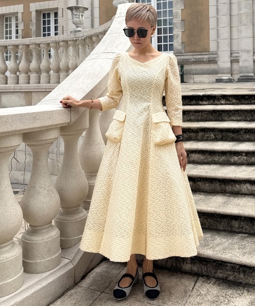 ジャカードポケットワンピース（ワンピース）｜JENNE（ジェンヌ）の