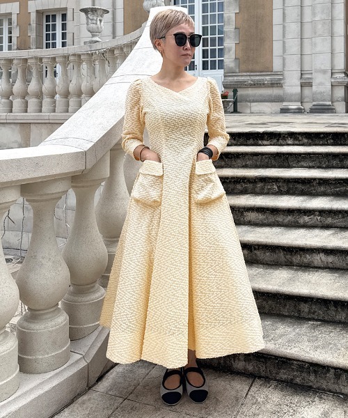 ジャカードポケットワンピース（ワンピース）｜JENNE（ジェンヌ）の