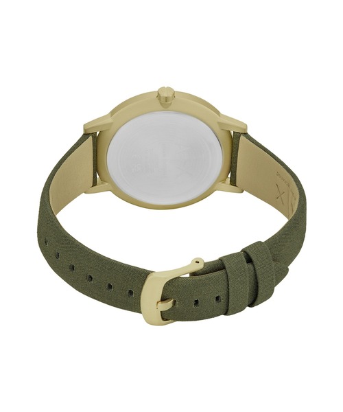 ARMANI EXCHANGE(アルマーニエクスチェンジ)の「アルマーニ・エクスチェンジ 腕時計 メンズ アナログ ファブリック AX2765(アナログ腕時計・メンズ・グリーン・FREE)」の3枚目の写真