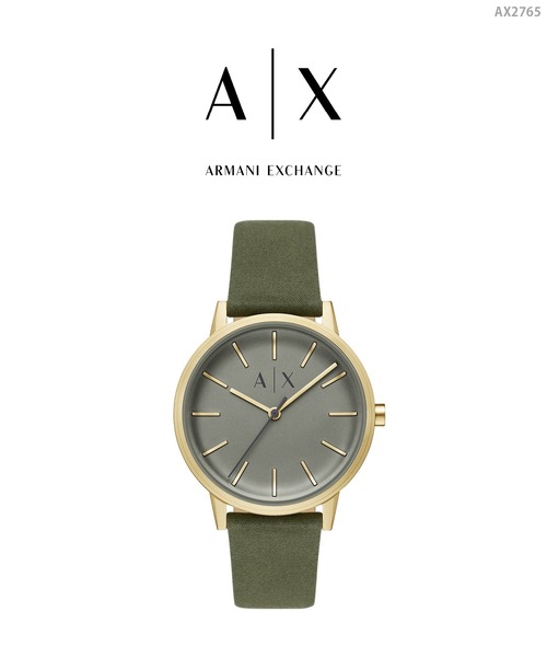 ARMANI EXCHANGE(アルマーニエクスチェンジ)の「アルマーニ・エクスチェンジ 腕時計 メンズ アナログ ファブリック AX2765(アナログ腕時計・メンズ・グリーン・FREE)」の12枚目の写真