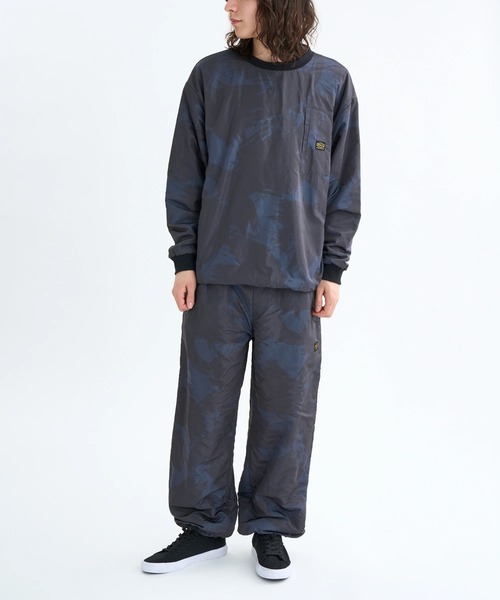 RVCA（ルーカ）の「RVCA メンズ GRANT PUFFER REVERSIBLE PT ロングパンツ 【2025年秋冬モデル】/ルーカリバーシブルボトムス(SET UP・セットアップ対応可・空港コーデ)（その他パンツ・メンズ・ブラック/ブラウン系カモフラージュ/ブラック系その他・X-LARGE/LARGE/MEDIUM/SMALL）」の12枚目の写真