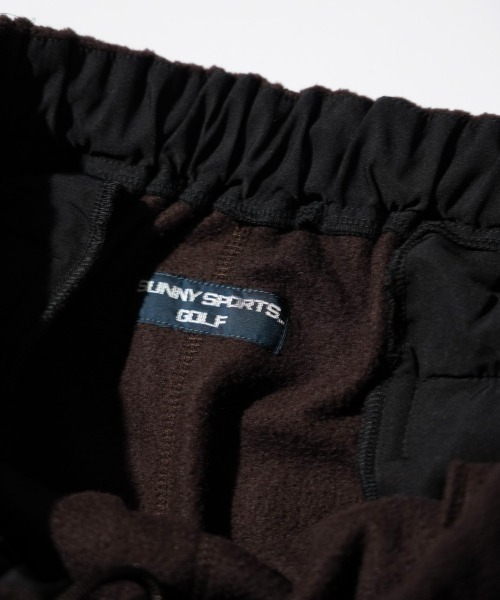 SUNNY  SPORTS（サニースポーツ）の「SUNNY SPORTS サニースポーツ / FLEECE 2P WIDE PANT（その他パンツ・メンズ・ブラック/ダークブラウン・MEDIUM/LARGE）」の15枚目の写真
