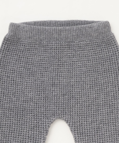 petit main(プティマイン)の「ニットパンツ<セットアップ対応>(その他ベビーウェア・キッズ・グレー/アイボリー・80cm/70cm)」の8枚目の写真