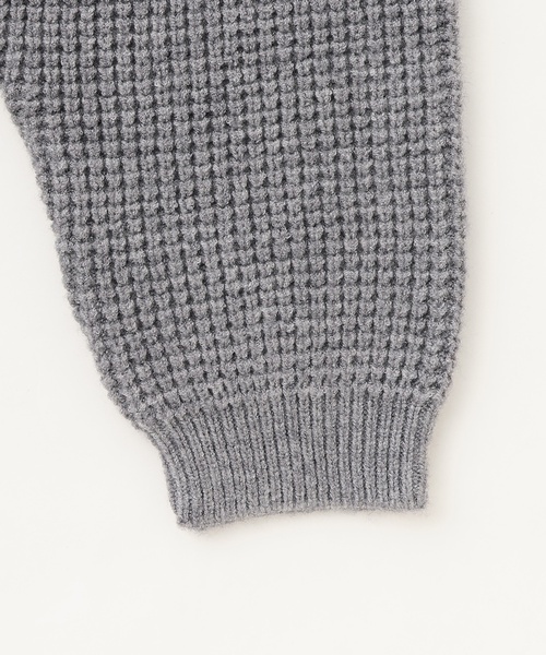 petit main(プティマイン)の「ニットパンツ<セットアップ対応>(その他ベビーウェア・キッズ・グレー/アイボリー・80cm/70cm)」の9枚目の写真