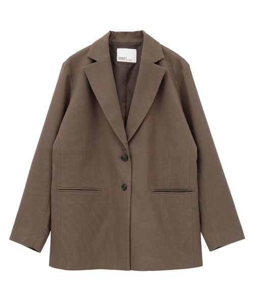 セール】ウールライクオーバーサイズジャケット◇（テーラード