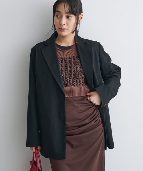 mi__nikoniko様　editionウールライクオーバーサイズドジャケット ウールライクオーバーサイズジャケット◇（テーラードジャケット