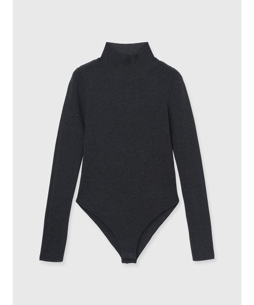 anuans（アニュアンス）の「バックオープンニットボディスーツ（ニット/セーター・レディース・ブラウン/グレー・FREE）」の6枚目の写真