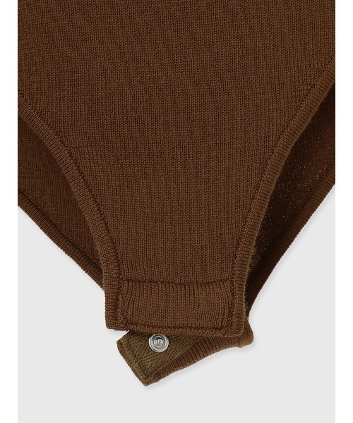 anuans（アニュアンス）の「バックオープンニットボディスーツ（ニット/セーター・レディース・ブラウン/グレー・FREE）」の19枚目の写真