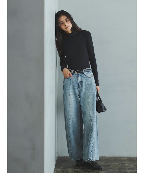 anuans（アニュアンス）の「バックオープンニットボディスーツ（ニット/セーター・レディース・ブラウン/グレー・FREE）」の11枚目の写真