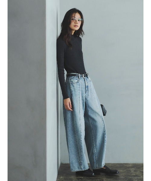 anuans（アニュアンス）の「バックオープンニットボディスーツ（ニット/セーター・レディース・ブラウン/グレー・FREE）」の10枚目の写真