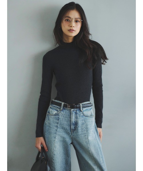 anuans（アニュアンス）の「バックオープンニットボディスーツ（ニット/セーター・レディース・ブラウン/グレー・FREE）」の16枚目の写真