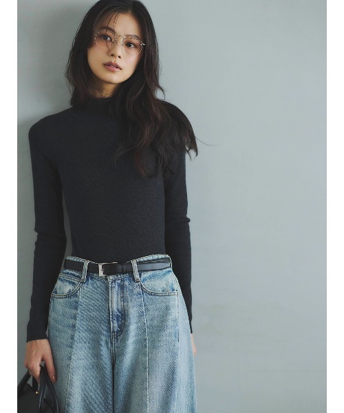 anuans（アニュアンス）の「バックオープンニットボディスーツ（ニット/セーター・レディース・ブラウン/グレー・FREE）」の15枚目の写真