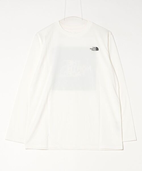 THE NORTH FACE(ザノースフェイス)の「ザ ノース フェイス THE NORTH FACE L/S Lined Runner Tee_ロングスリーブラインドランナーティー(Tシャツ/カットソー・メンズ・ブラック/ホワイト・LL/S/M/L)」の1枚目の写真