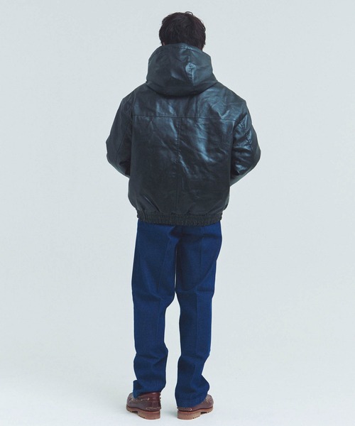 JACKROSE（ジャックローズ）の「JE-ビンテージPU　A-2タイプ パーカー（その他アウター・メンズ・ブラック/ブラウン・M/L）」の21枚目の写真