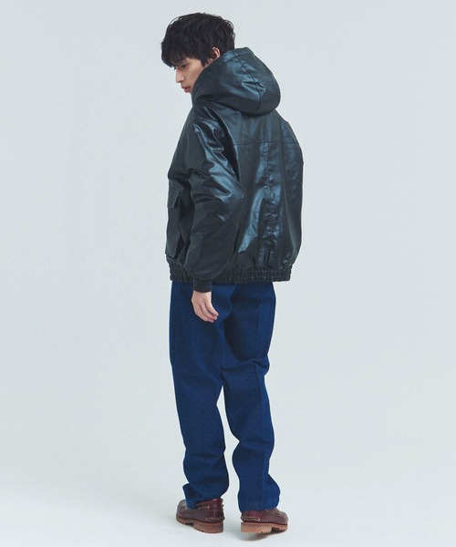 JACKROSE（ジャックローズ）の「JE-ビンテージPU　A-2タイプ パーカー（その他アウター・メンズ・ブラック/ブラウン・M/L）」の20枚目の写真